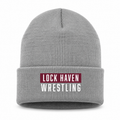 Lock Haven Wrestling Grey Beanie