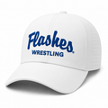 Kent State Flashes Wrestling White Laser Mesh Hat