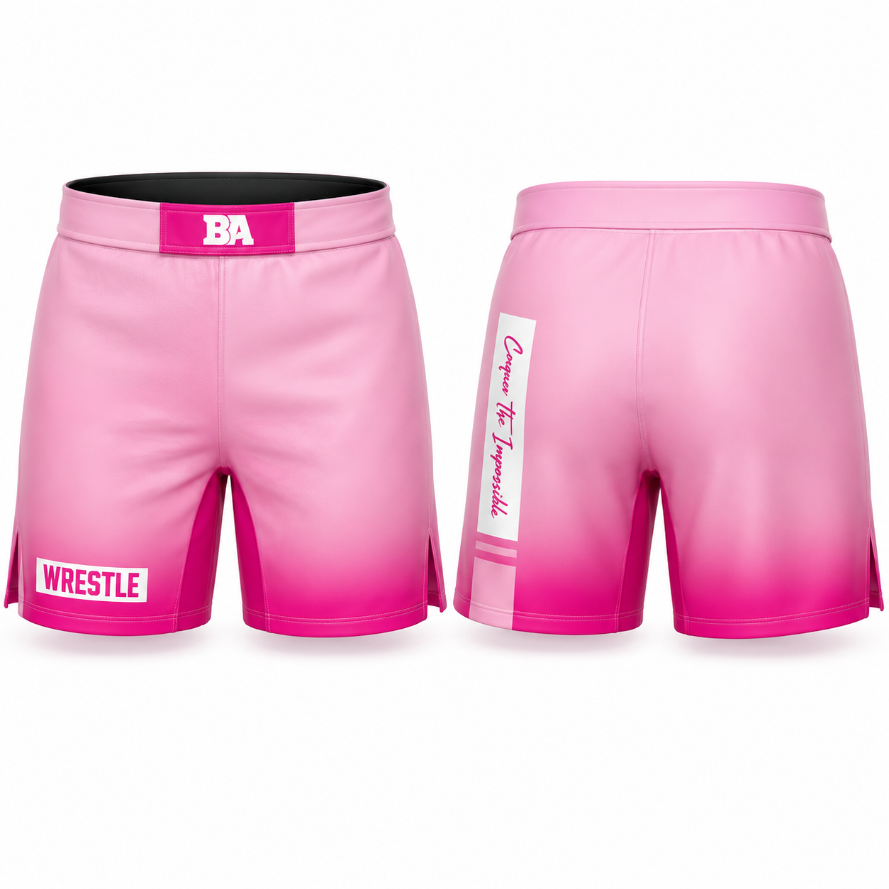 Pink Fight Shorts