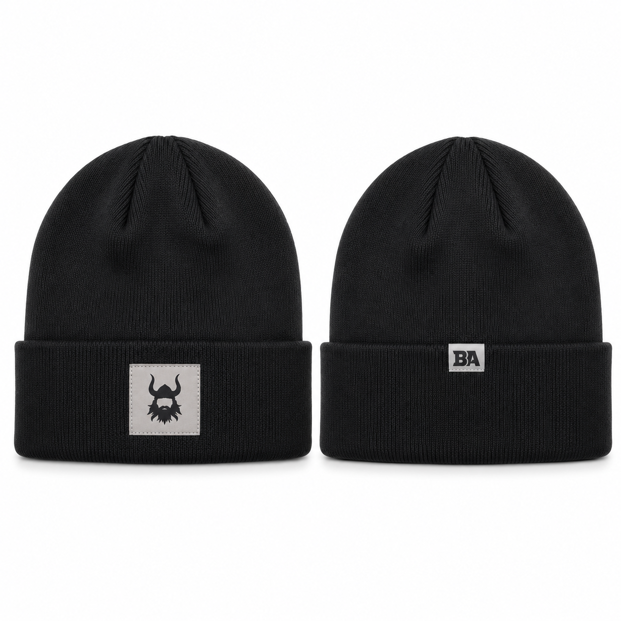 Warrior Black Beanie