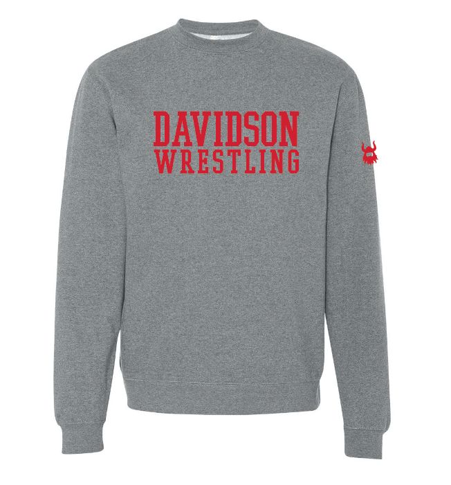 Davidson Grey Crewneck Sweatshirt