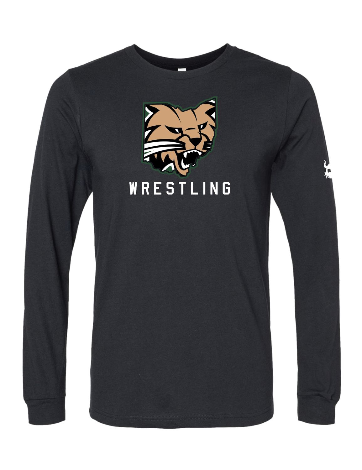 Ohio University Wrestling Black Long Sleeve Shirt