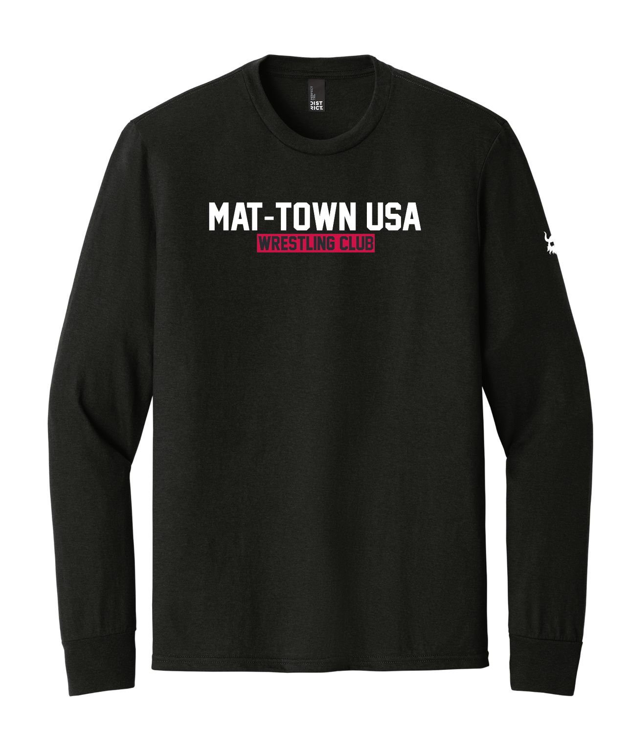 Mat Town USA Wrestling Club Black Long Sleeve