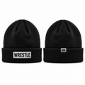 Wrestle Black Beanie