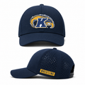 Kent State Wrestling Logo Navy Laser Mesh Hat