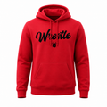 Red Script Wrestle Hoodie