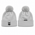 BA Warrior Grey Pom Beanie