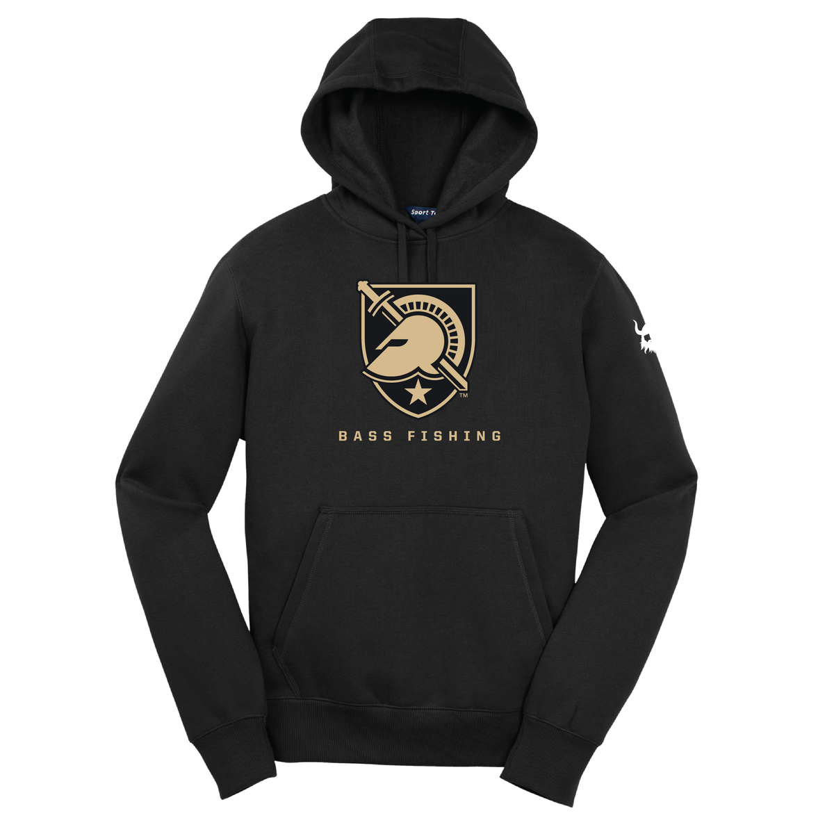 Army Bass Fishing Hoodie