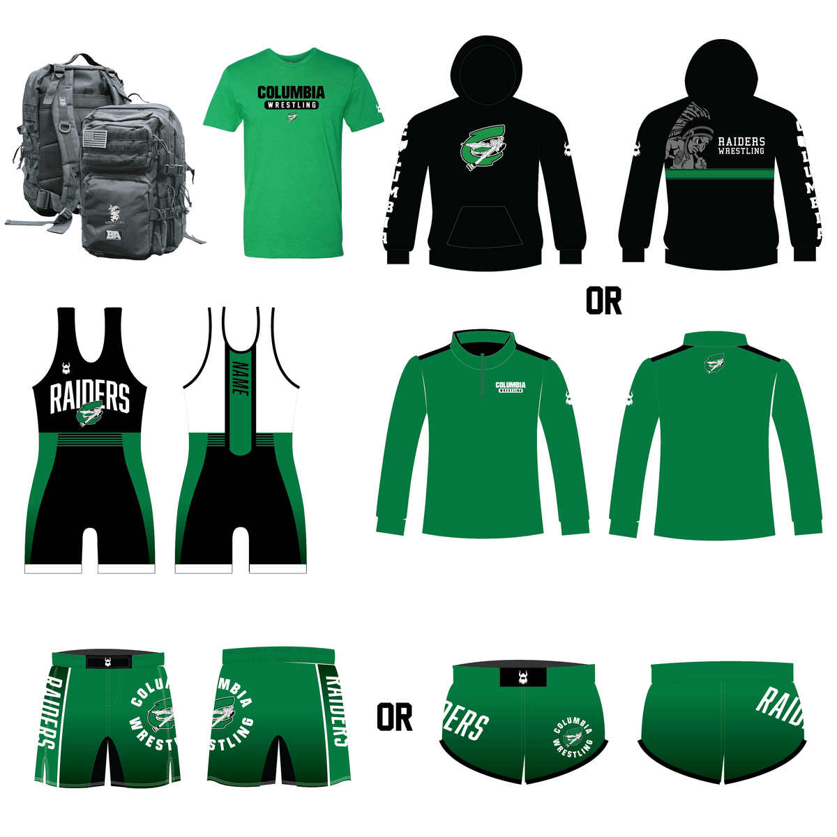 Columbia Bag Package