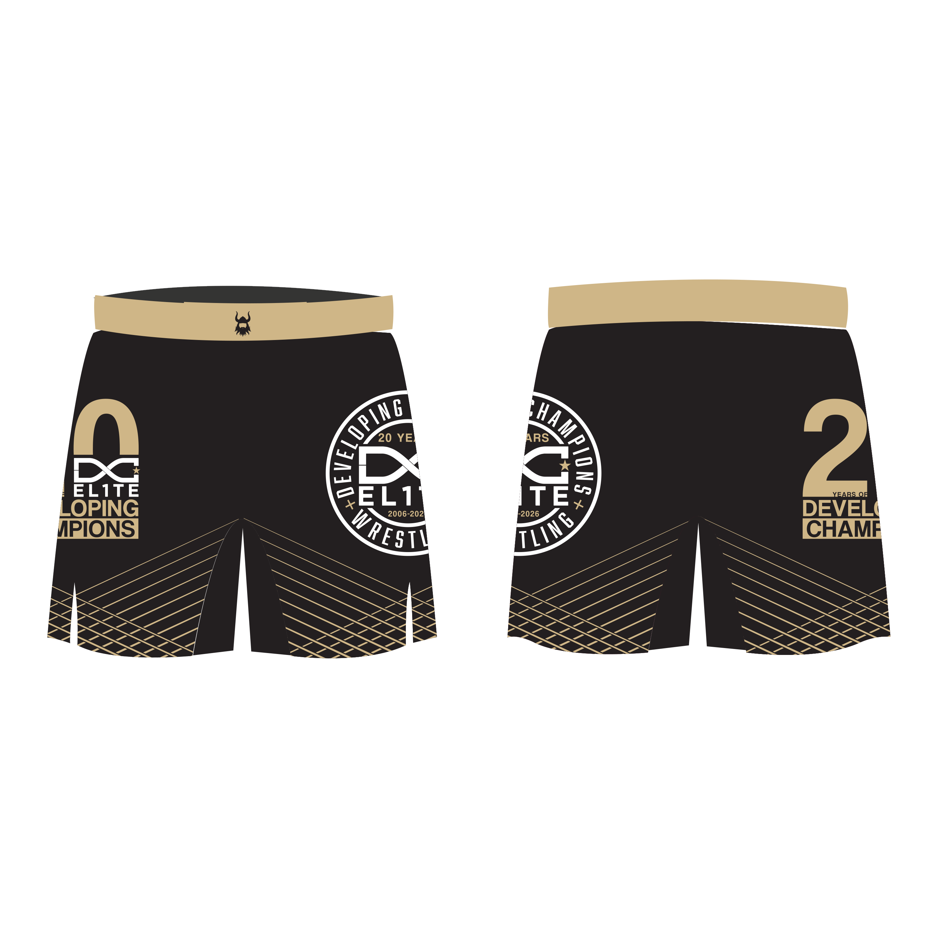 DC Elite 2026 Fight Shorts