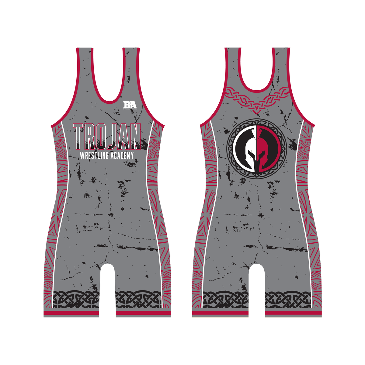 Trojan Wrestling Academy Singlet