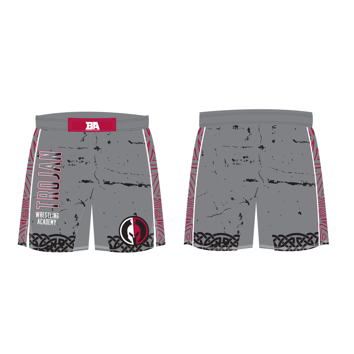 Trojan Wrestling Academy shorts