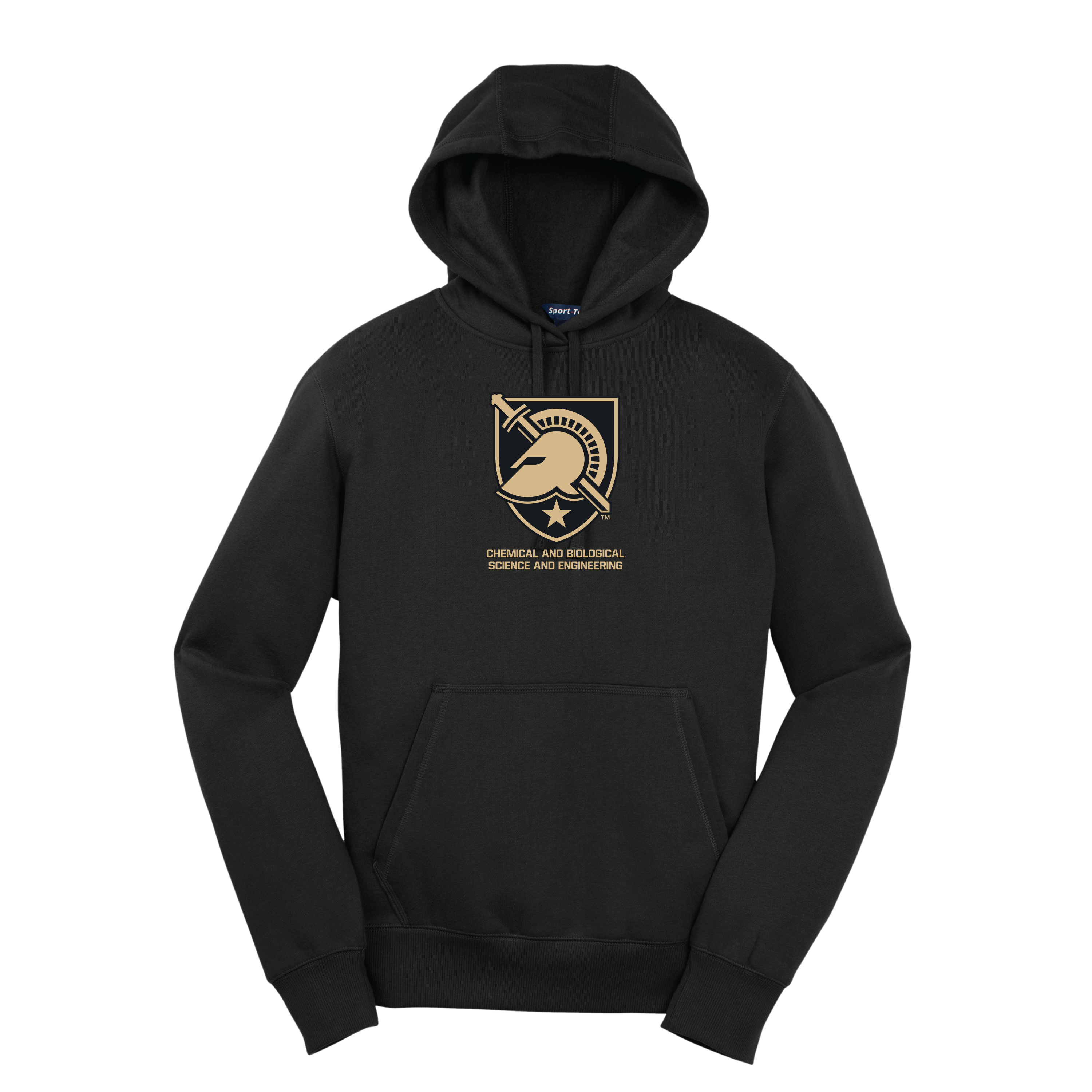 Army CBSE Crest Black Hoodie