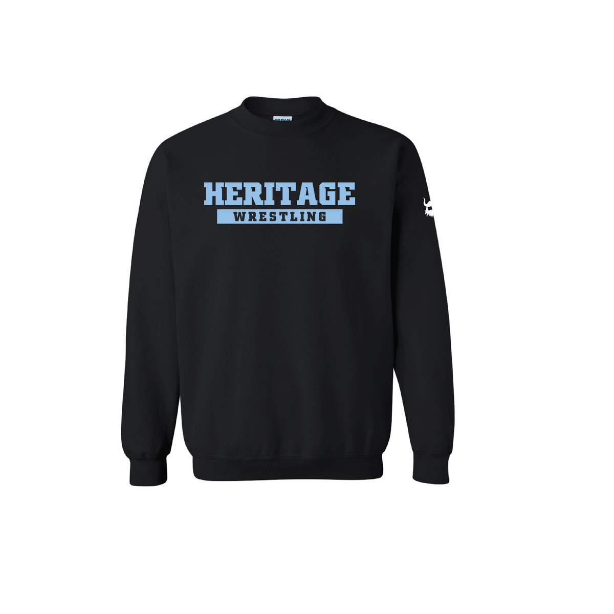 Darby Heritage Black Crewneck
