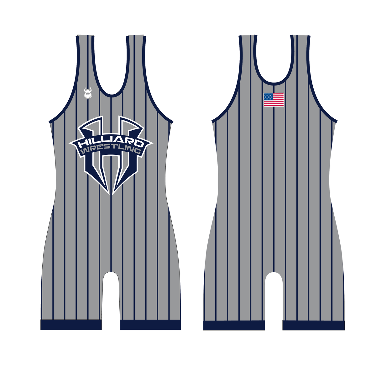Hilliard Youth Grey Singlet