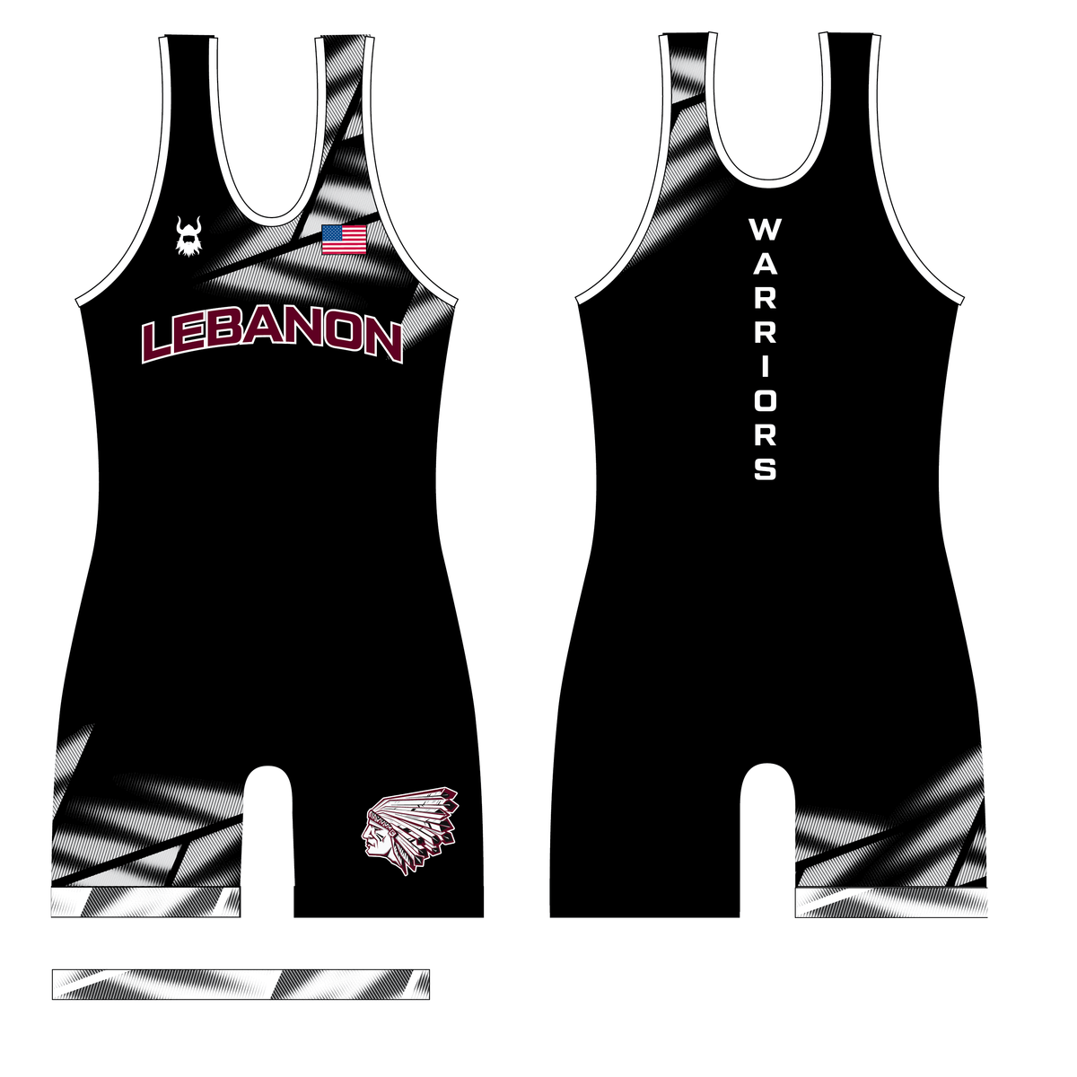 Lebanon 2026 MENS Singlet