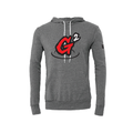 Grey Burnett Logo Fleece Hoodie