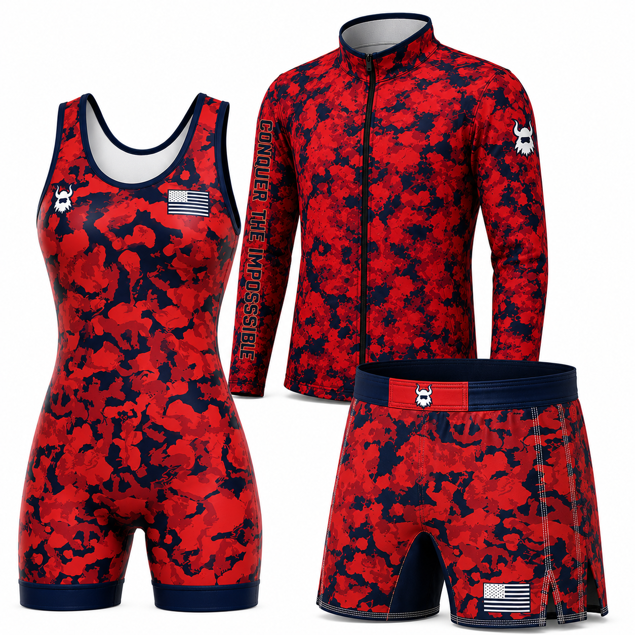 Orange Camo Womens Bundle