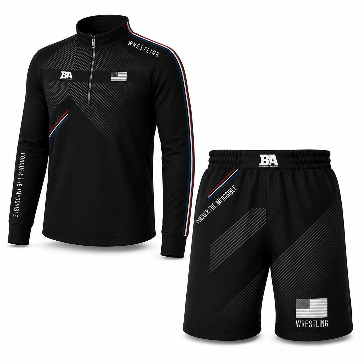 Ba Black & Grey Warm Up Bundle