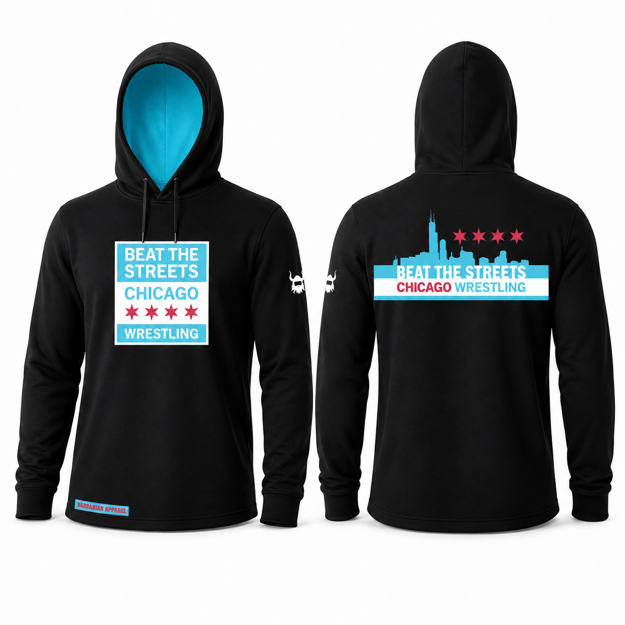BTS Chicago Long Sleeve Hoodie T-Shirt