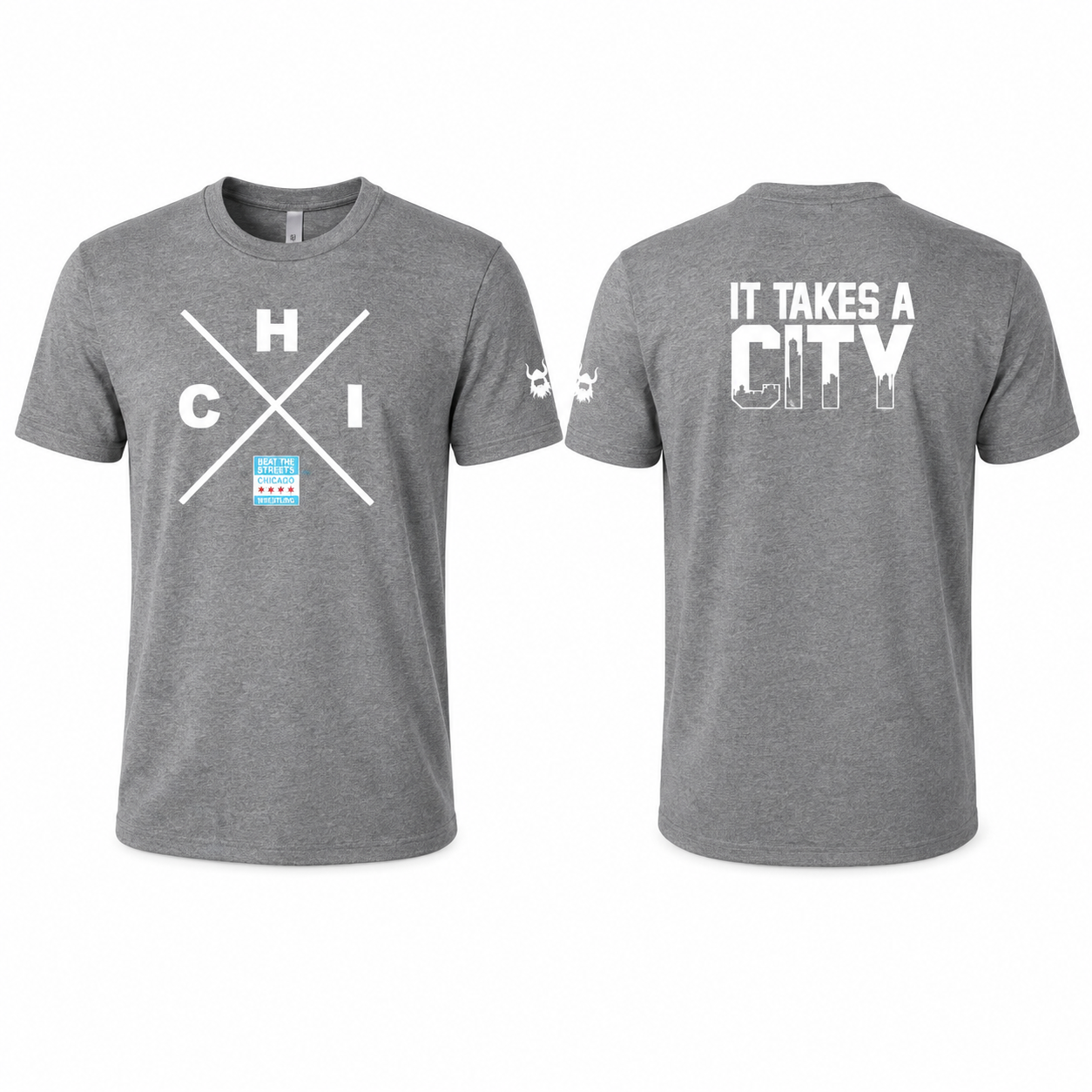 BTS Chicago Grey Blend Shirt
