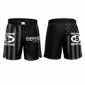 Westshore Black USA Fight Shorts
