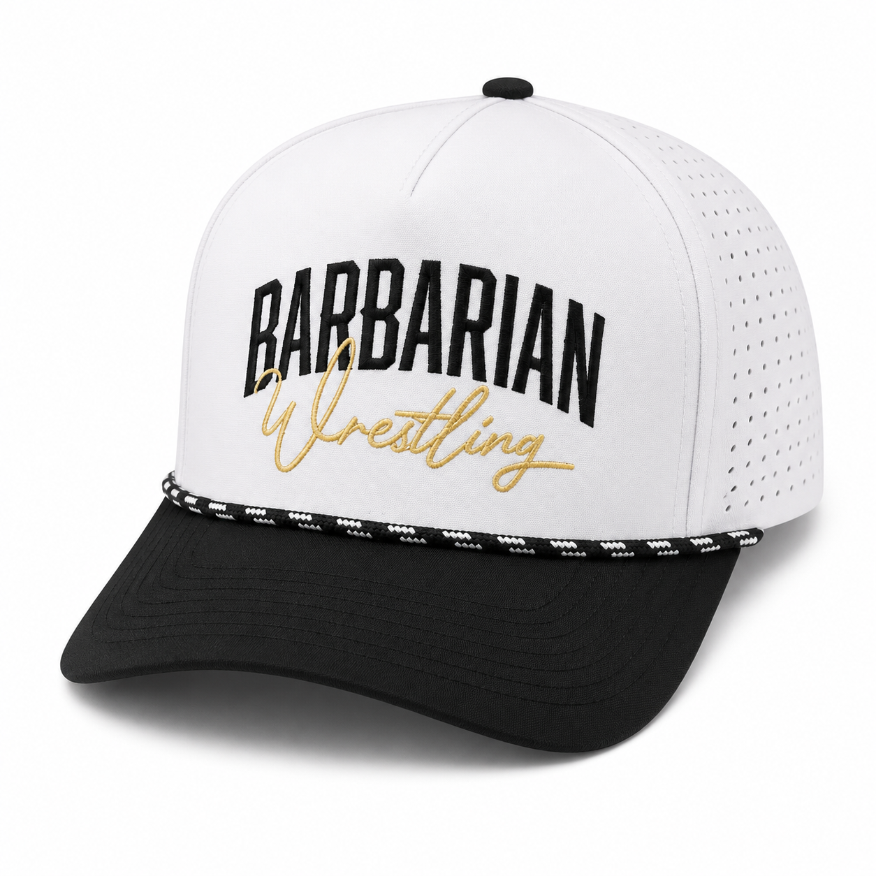 Barbarian Wrestling Rope Laser Mesh Hat