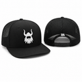 BA Black and White Curved Bill Mesh Hat