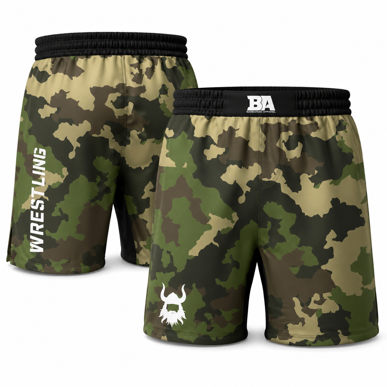 Camo Fight Shorts
