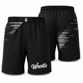 BA Black Wrestle Shorts