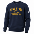 Kent State Wrestling Collegiate Navy Crewneck