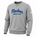 Kent State Flashes Wrestling Grey Crewneck