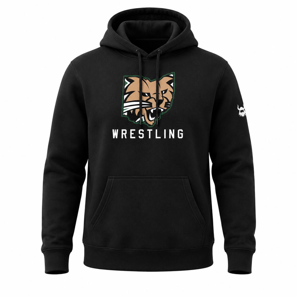 Ohio University Wrestling Black Hoodie