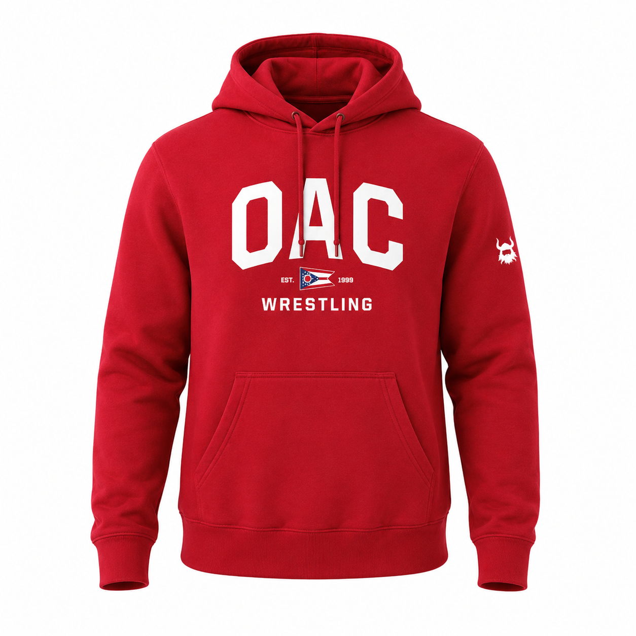 OAC Classic USA Red Hoodie