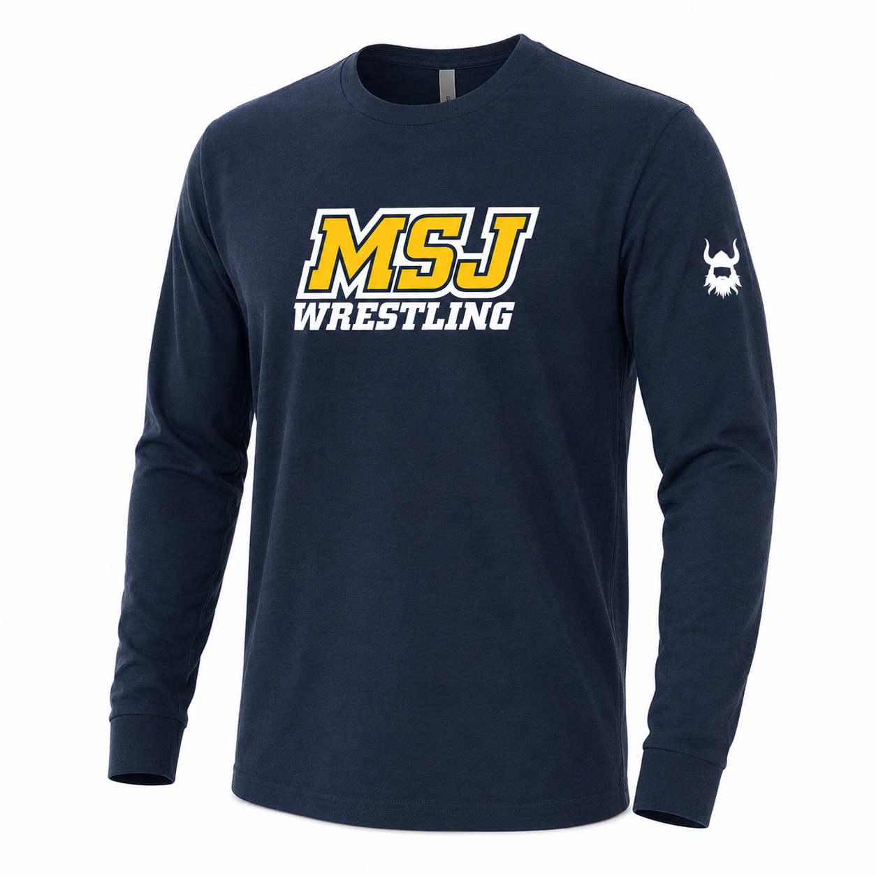 MSJ Navt Tri-blend Long Sleeve Shirt
