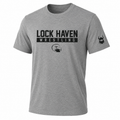 Lock Haven Wrestling Collegiate Grey Blend Shirt