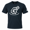 Grey Burnett Tri-Blend Navy Shirt