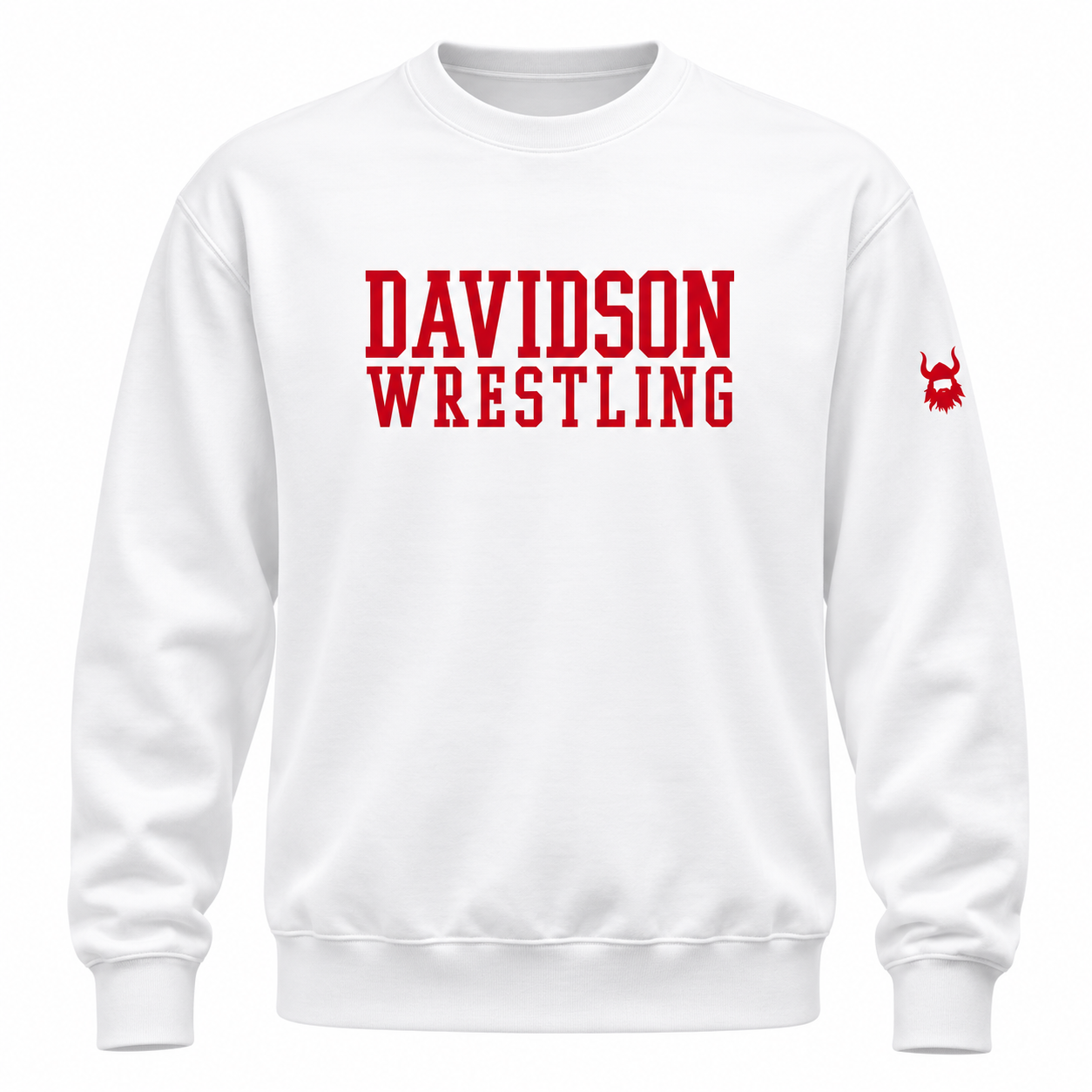 Davidson Whiteout Crewneck Sweatshirt
