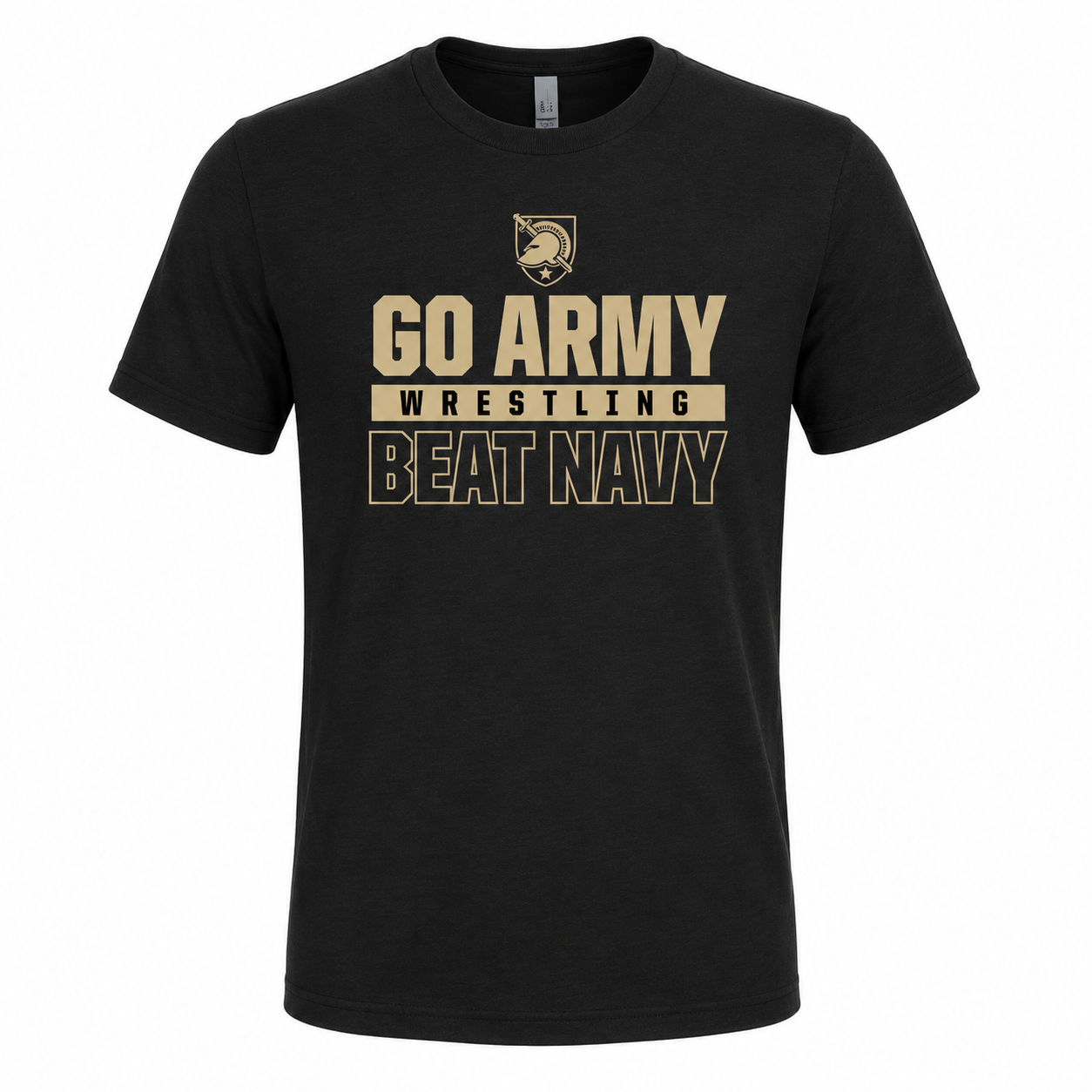 Army "GO ARMY WRESTING BEAT NAVY" blend shirt