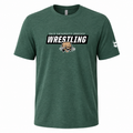 Ohio University Wrestling Bobcat Heather Forest Shirt