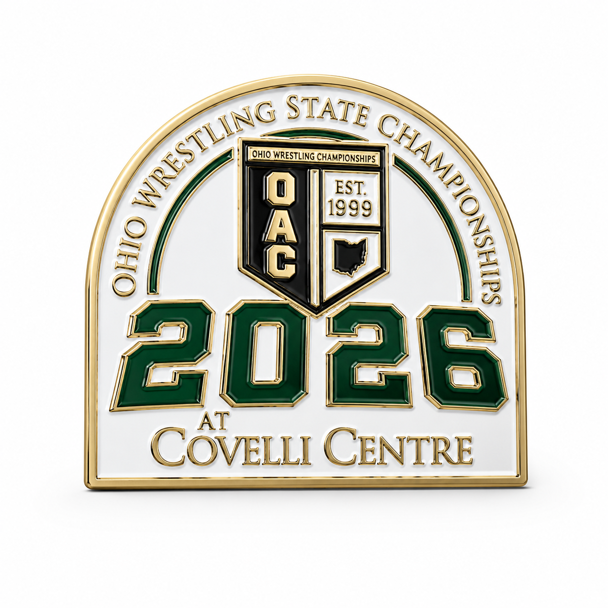 OAC 2026 commemorative pin