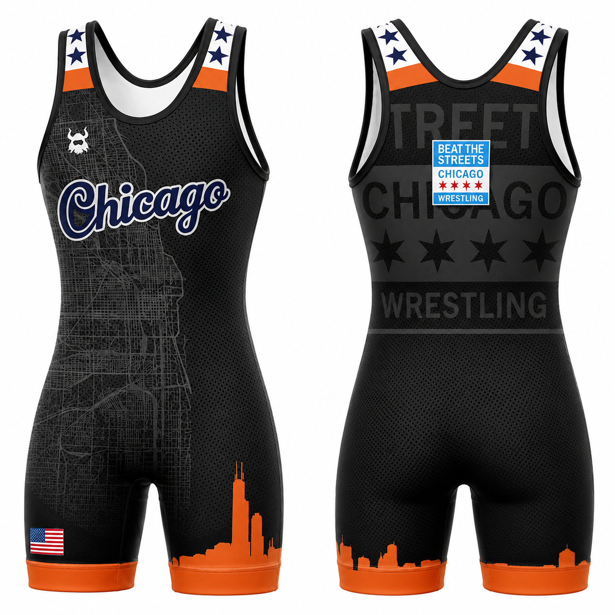 BTS Chicago Oak Park MENS Singlet