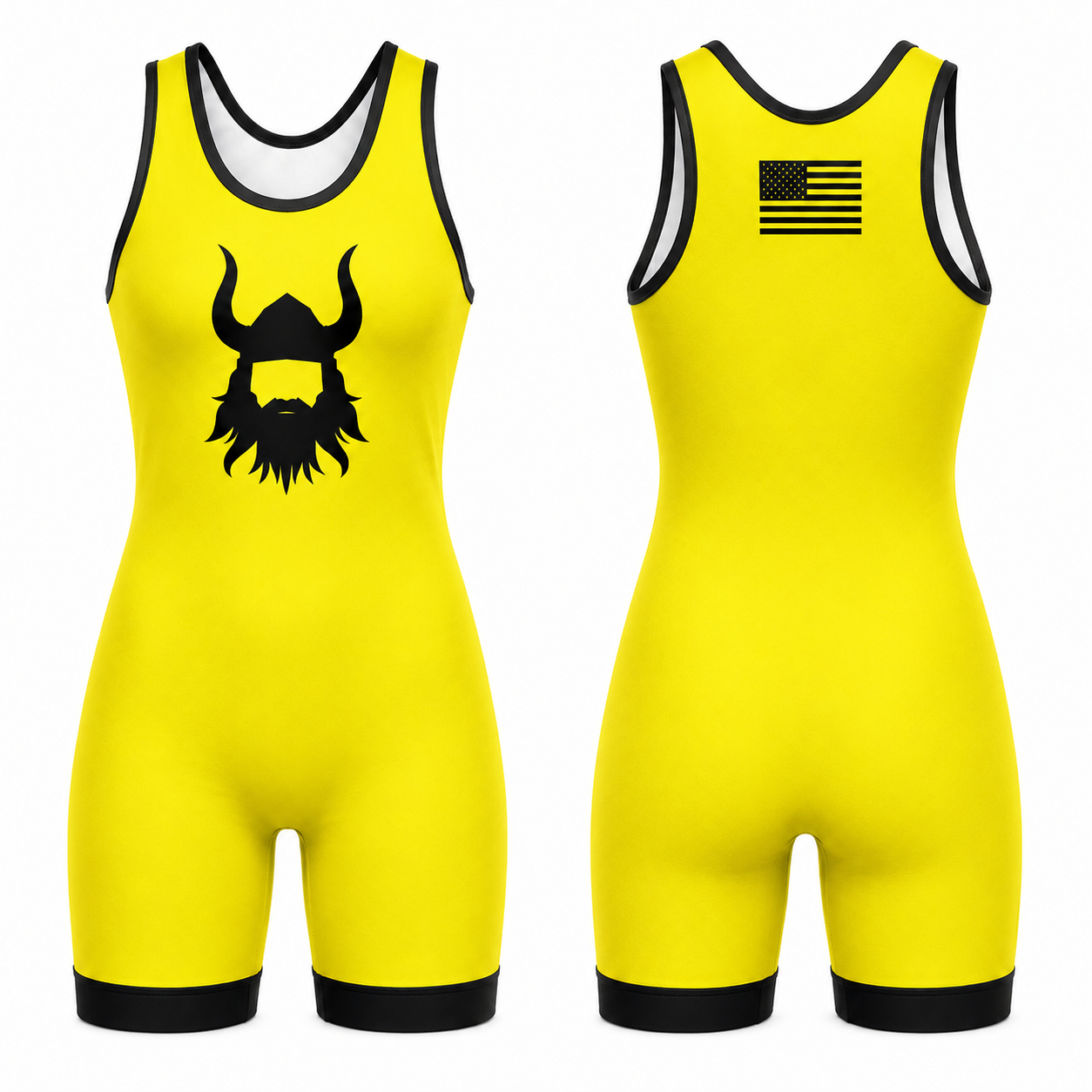 Neon Yellow WOMENS Singlet