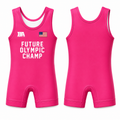 BABY Pink Future World Champ Singlet