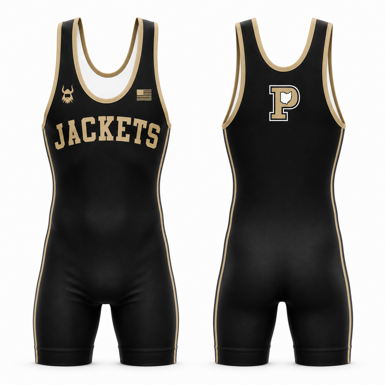 Perrysburg 2025 Black Singlet