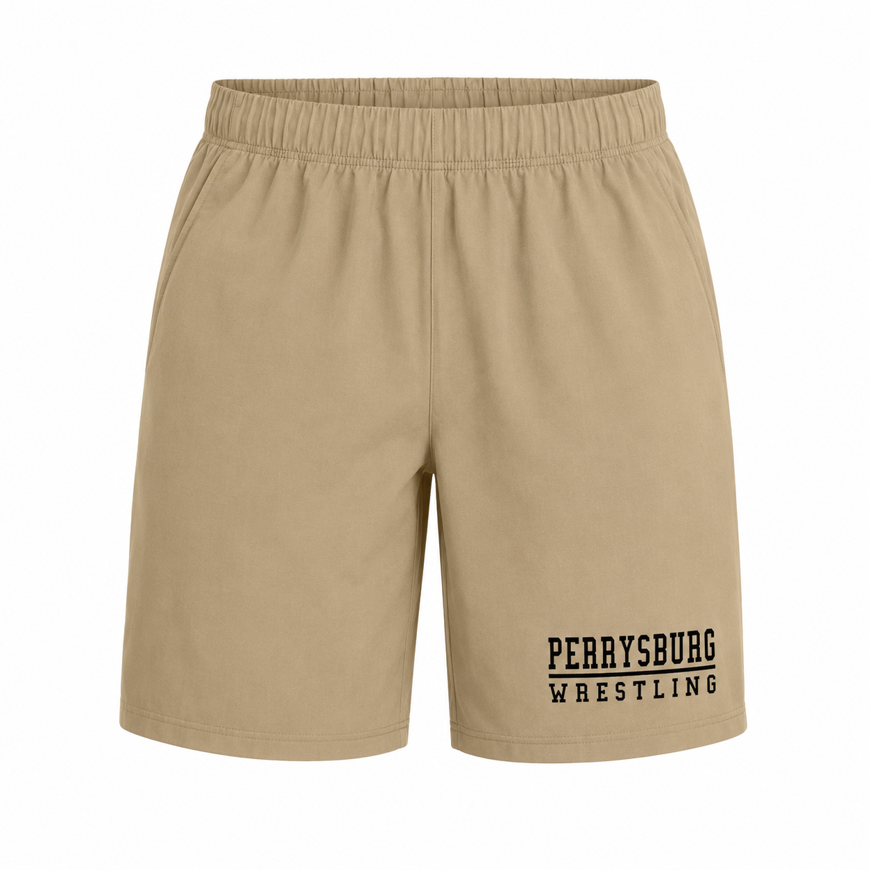 Perrysburg 2025 Khaki Pocketed Dri-fit Shorts