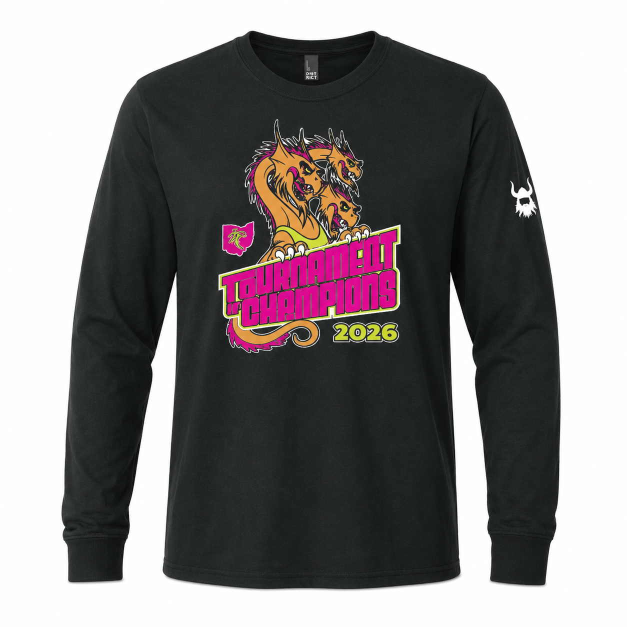 TOFC Dragon Black Long Sleeve