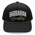 Barbarian Wrestling Rope Laser Mesh Black Hat