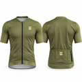 Military Green Cycling Jersey