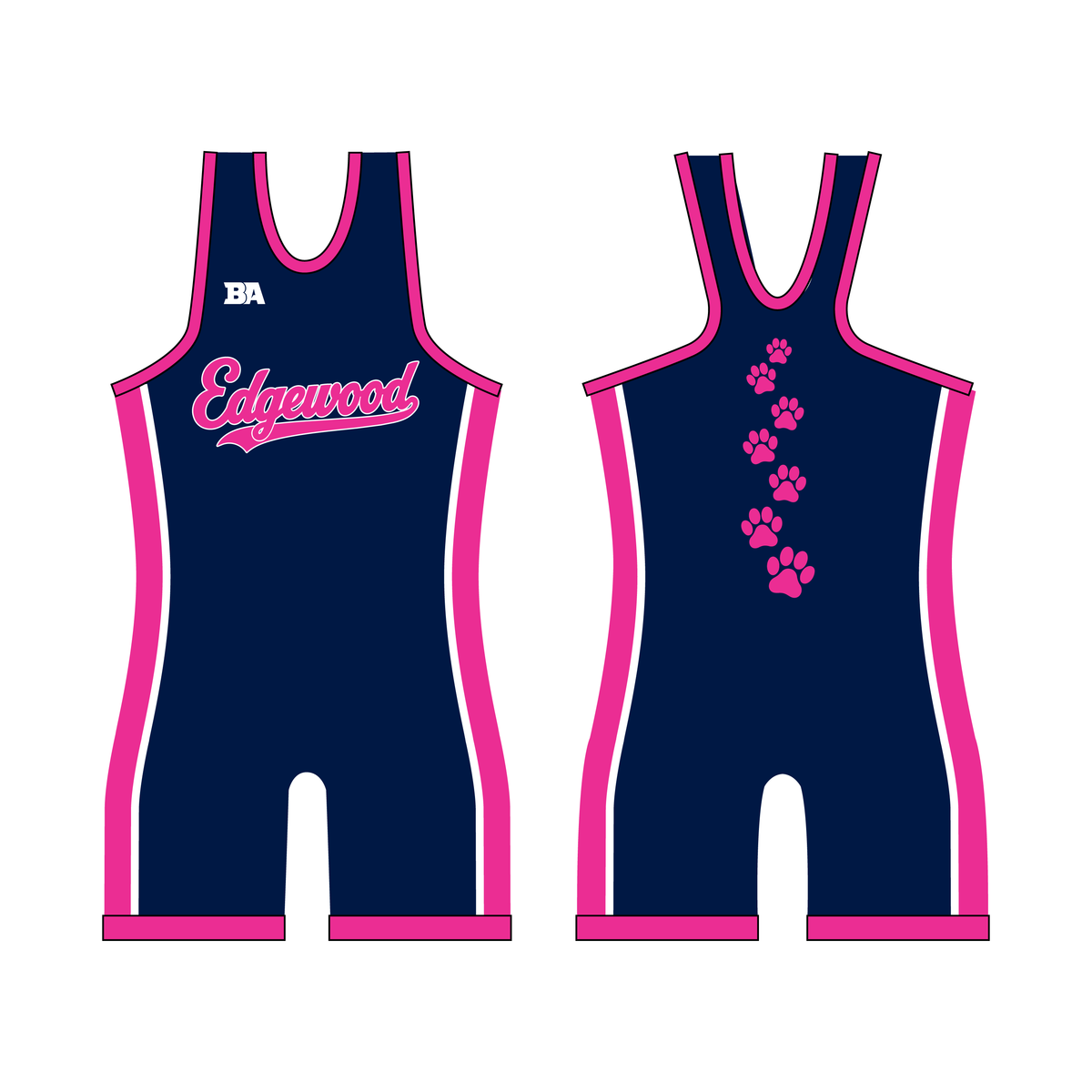 Edgewood GIRLS singlet